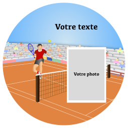 Tennis Masculin Photomontage