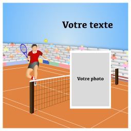 Tennis Masculin Photomontage