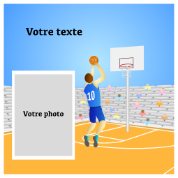 Basket Masculin Photomontage