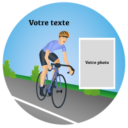 Cyclisme Photomontage