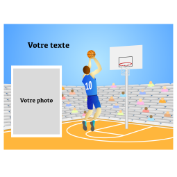 Basket Masculin Photomontage