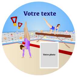Gymnastique Photomontage