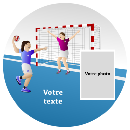 Handball Féminin Photomontage
