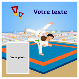 Judo Photomontage