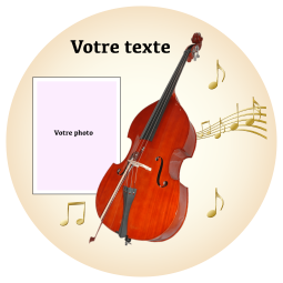 Contrebasse Photomontage