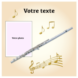 Flûte Photomontage