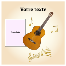 Guitare Photomontage