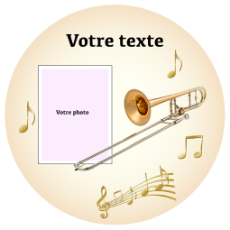 Trombone Photomontage