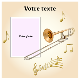 Trombone Photomontage
