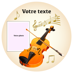 Violon Photomontage