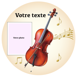 Violoncelle Photomontage