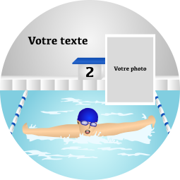 Natation Photomontage