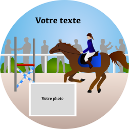 Équitation Photomontage