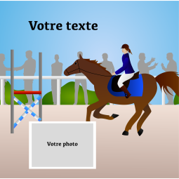 Équitation Photomontage