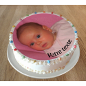 Votre photo sur feuille comestible